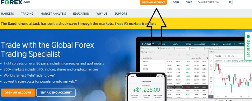 hot forex live login