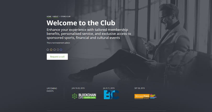 etoro club homepage