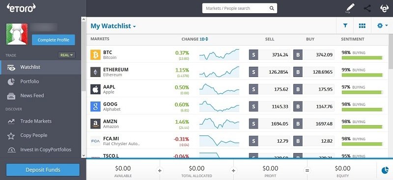 Приложение etoro недоступно почему