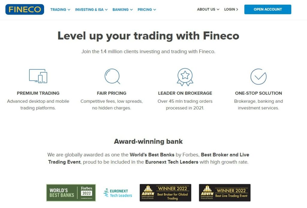 the security provided by fineco