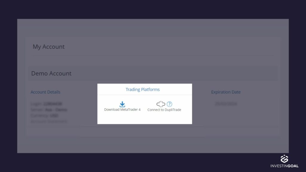 Direct download link for MT4