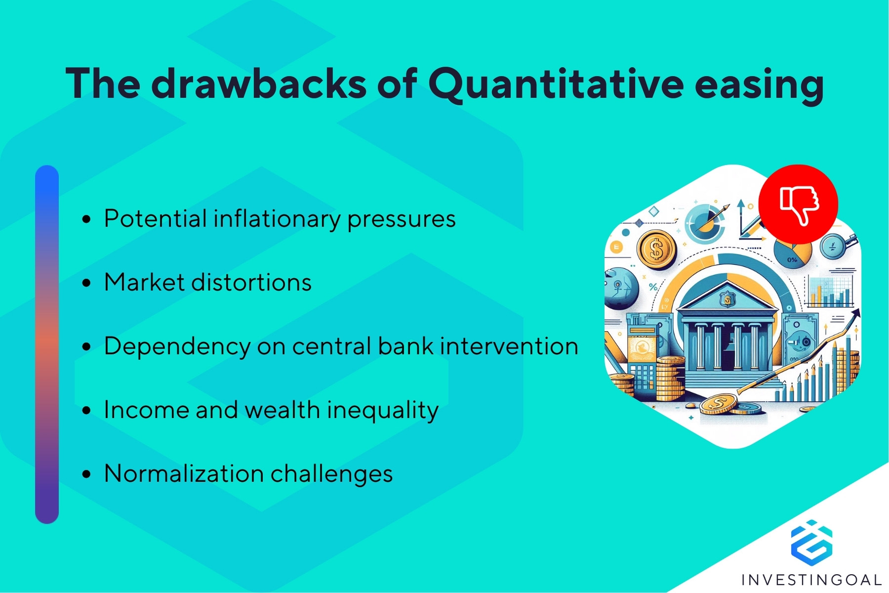 Disadvantages of quantitative easing