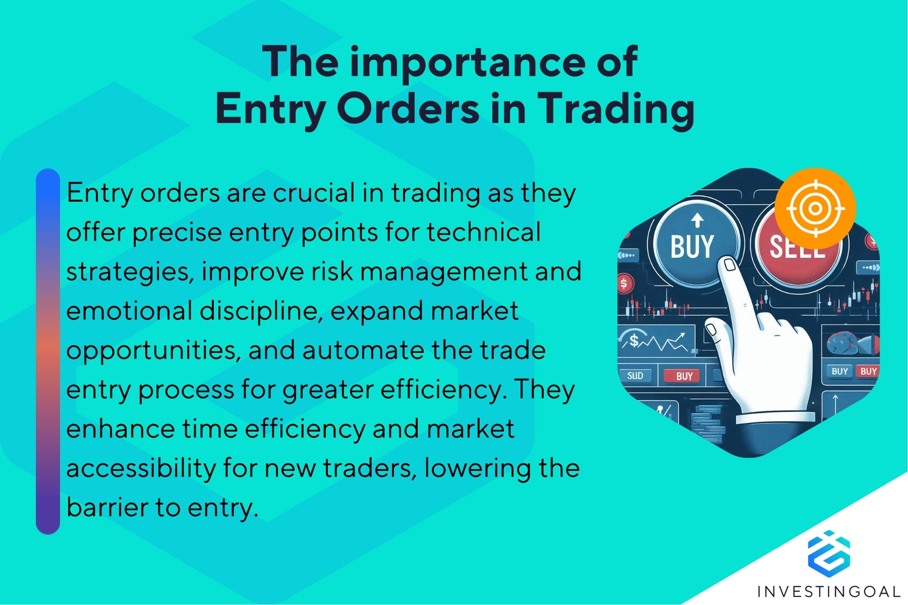 What is the importance of Entry Order in Trading
