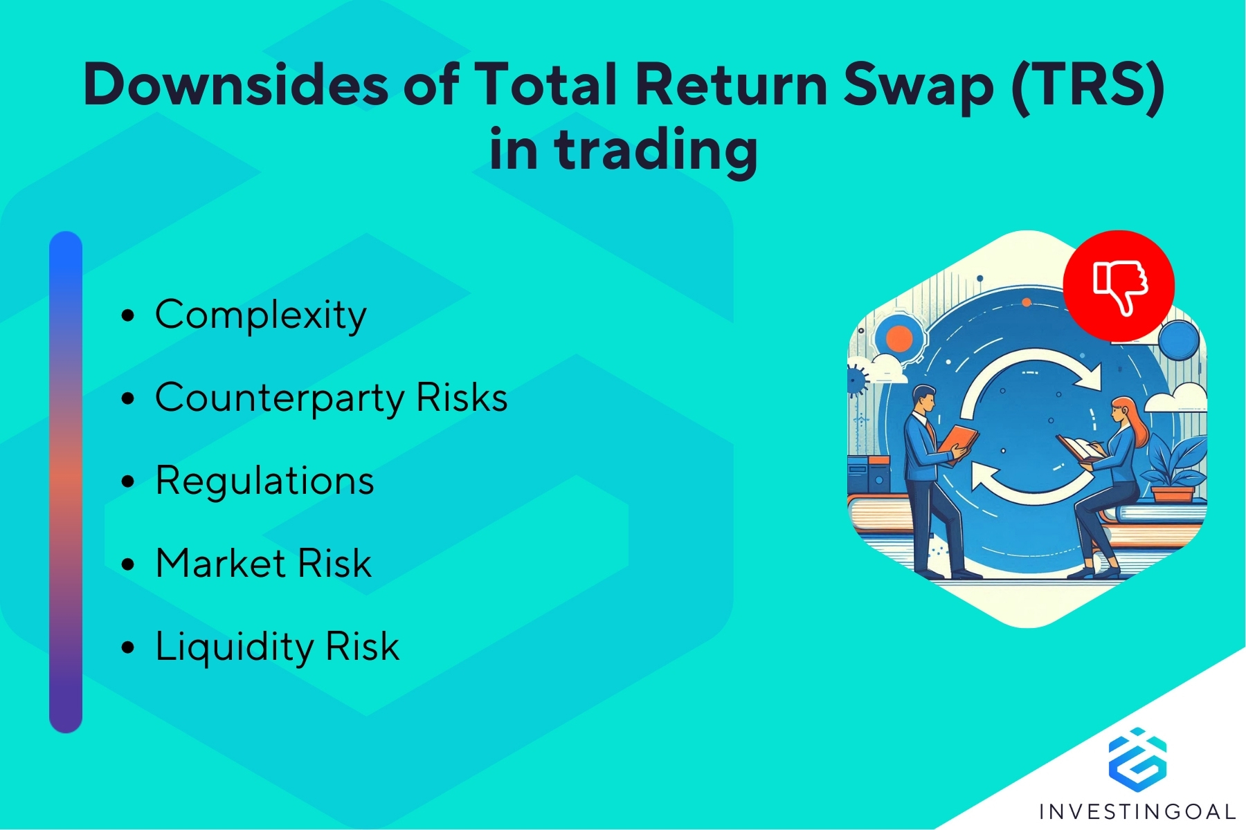 What are the downsides of Total Return Swap (TRS)