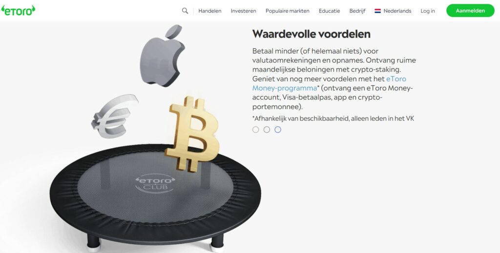 etoro waardevolle