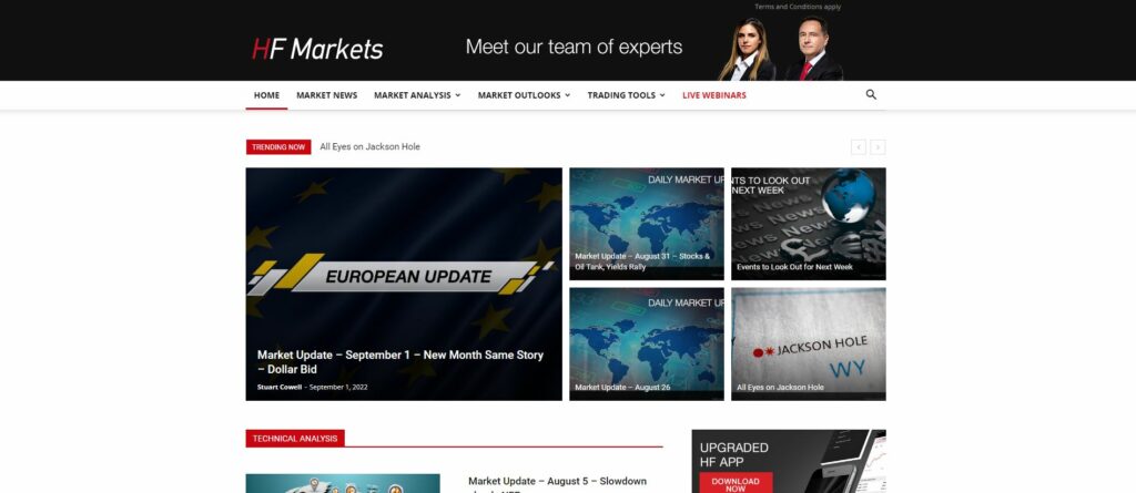 hf markten analyse pagina