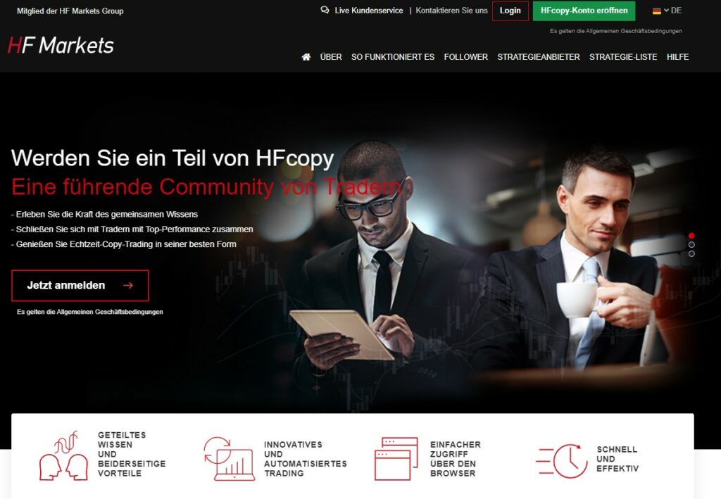 hf markets hfcopy