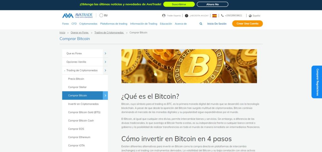 avatrade criptomoneda bitcoin