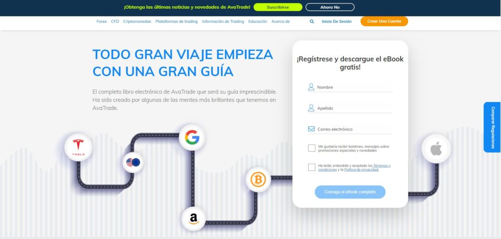 avatrade sección ebook