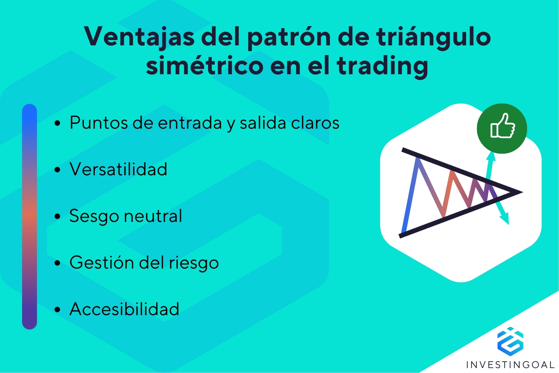 Ventajas del patrón de triángulo simétrico