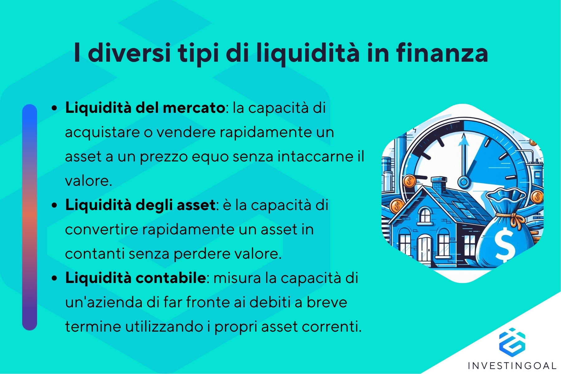 Quali sono i diversi tipi di liquidità?